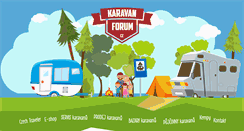 Desktop Screenshot of karavan-forum.cz